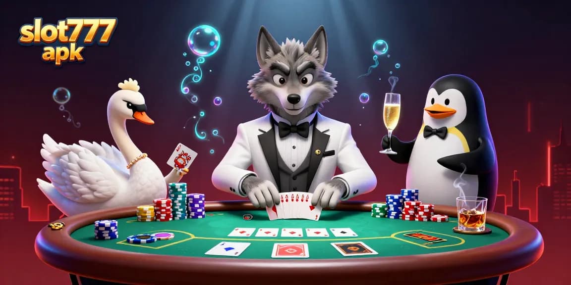 Experience the thrill of slot777 apk with vibrant characters and exciting game elements.