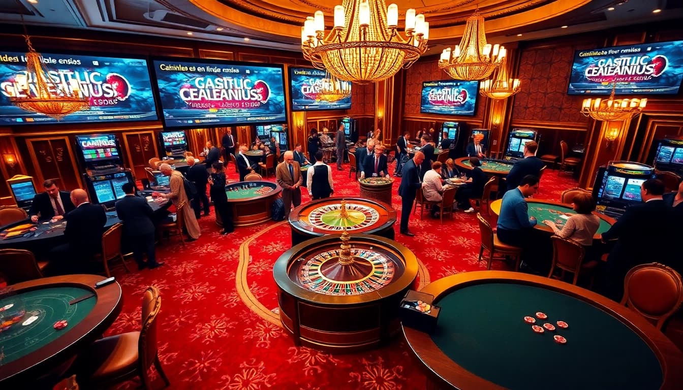Vivez le frisson du casino en ligne argent réel France avec des joueurs engagés autour d'une roulette et des tables de poker.
