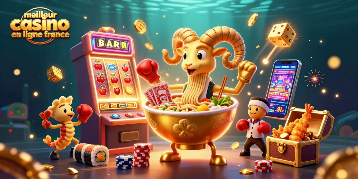 Plongez dans l'univers joyeux du meilleur casino en ligne France avec des personnages animés.