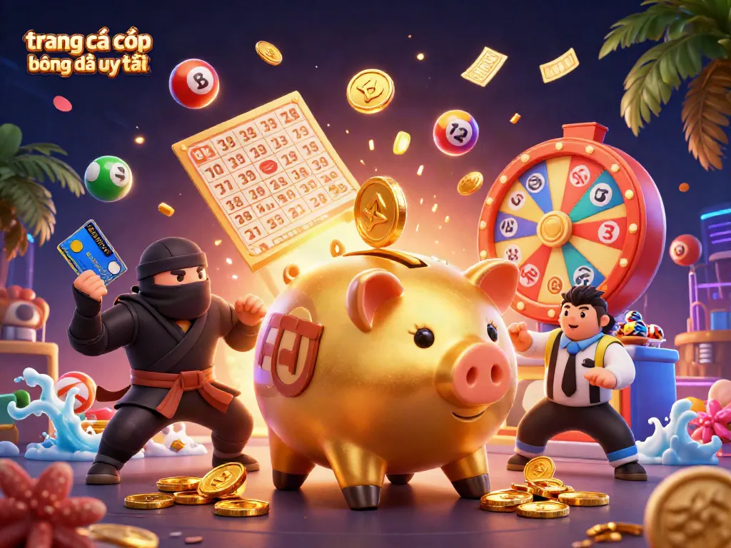Trải nghiệm trang cá cược bóng đá uy tín với các yếu tố thú vị như tiền vàng và giải thưởng sôi động.