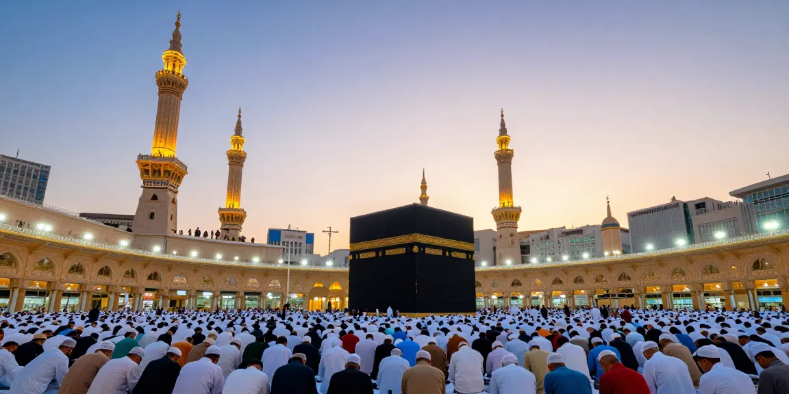 Experience umroh Itikaf at the sacred Masjidil Haram, enjoy breathtaking views, and cultural encounters during your journey.