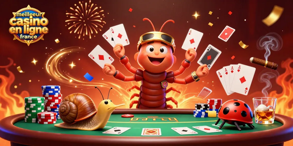 Jouez au meilleur casino en ligne France avec des personnages de jeu de dés animés et colorés.