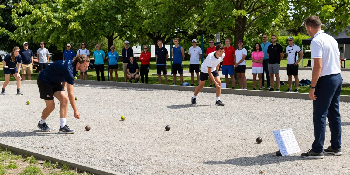 Permainan petanque di lapangan FOPI Kota Banjarmasin, menunjukkan komunitas aktif di fopikotabanjarma.org.