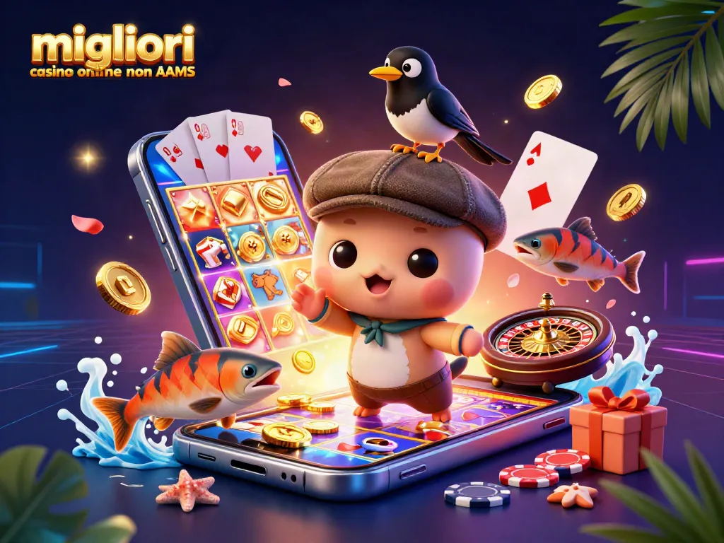 Migliori casino online non AAMS: gioca con divertenti personaggi e slot scintillanti.