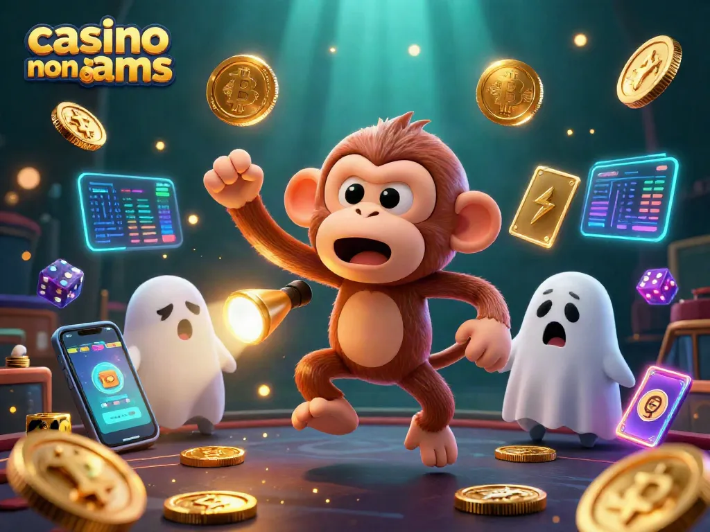 Scopri il mondo dei casino non AAMS con un'illustrazione di un casinò affascinante e giochi emozionanti.