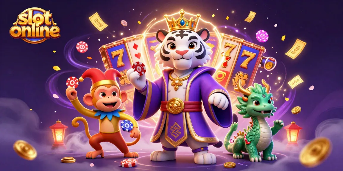 Menangkan pengalaman slot online terbaik dengan gulungan slot berwarna-warni dan keberuntungan dari jackpot.