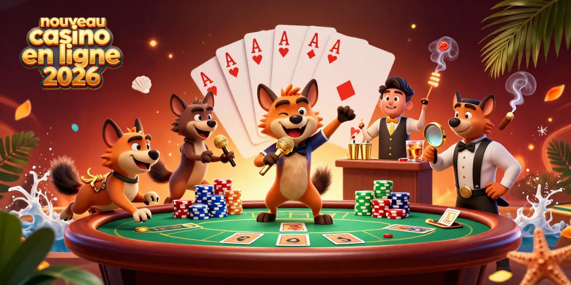 Montrez comment jouer dans un nouveau casino en ligne 2026 avec des hyènes animées.