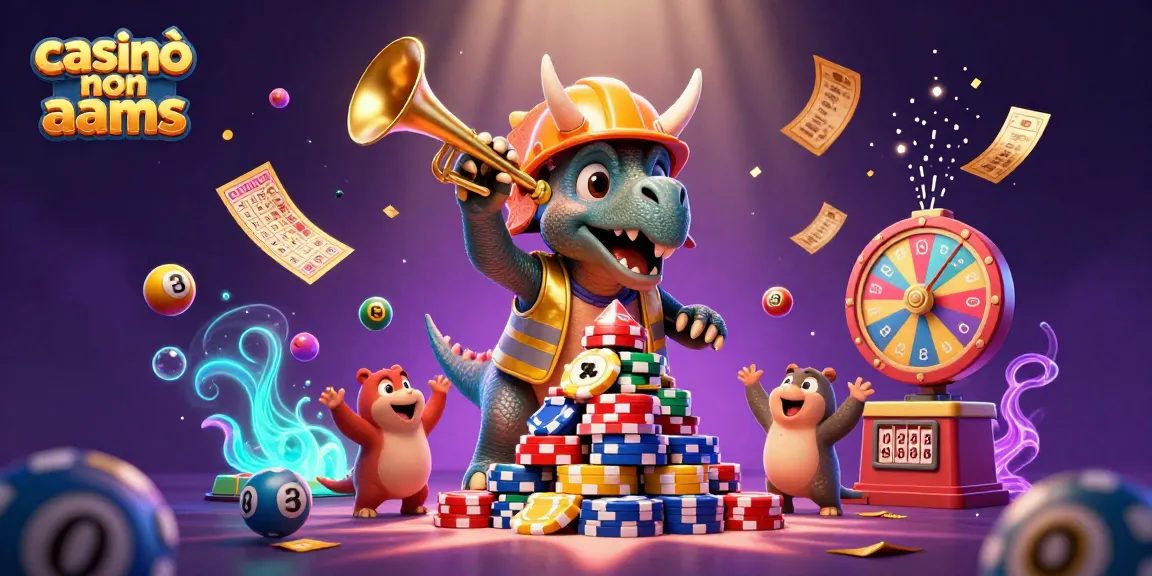 Gioca nei casinò non AAMS e scopri la festa delle vincite con tanti giochi entusiasmanti.