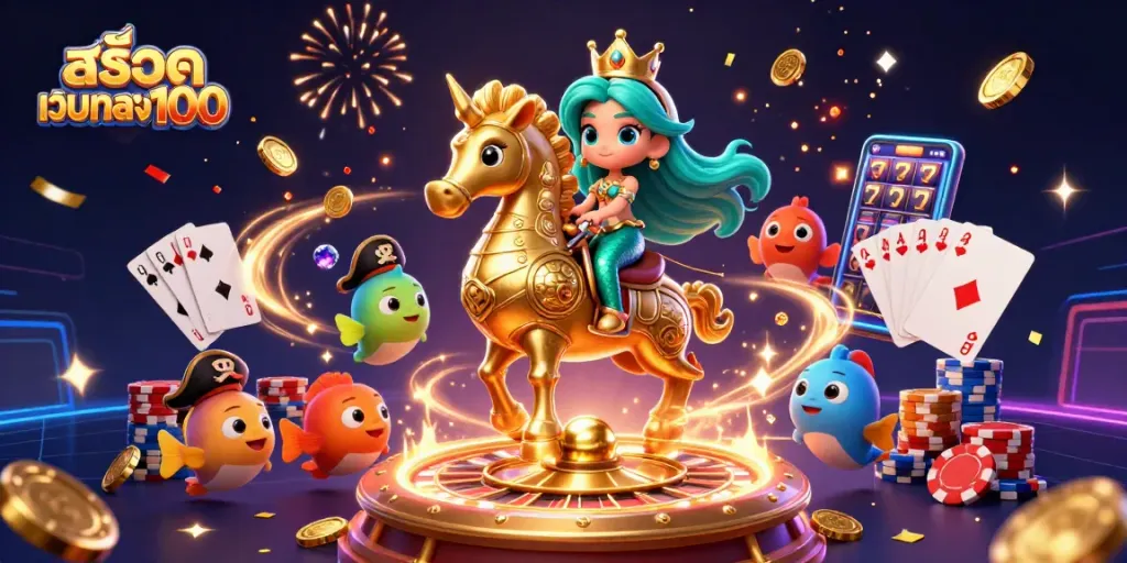 เล่นสล็อตเว็บตรง100 สนุกสุดเหวี่ยงกับเกมสล็อตออนไลน์ที่หลากหลาย