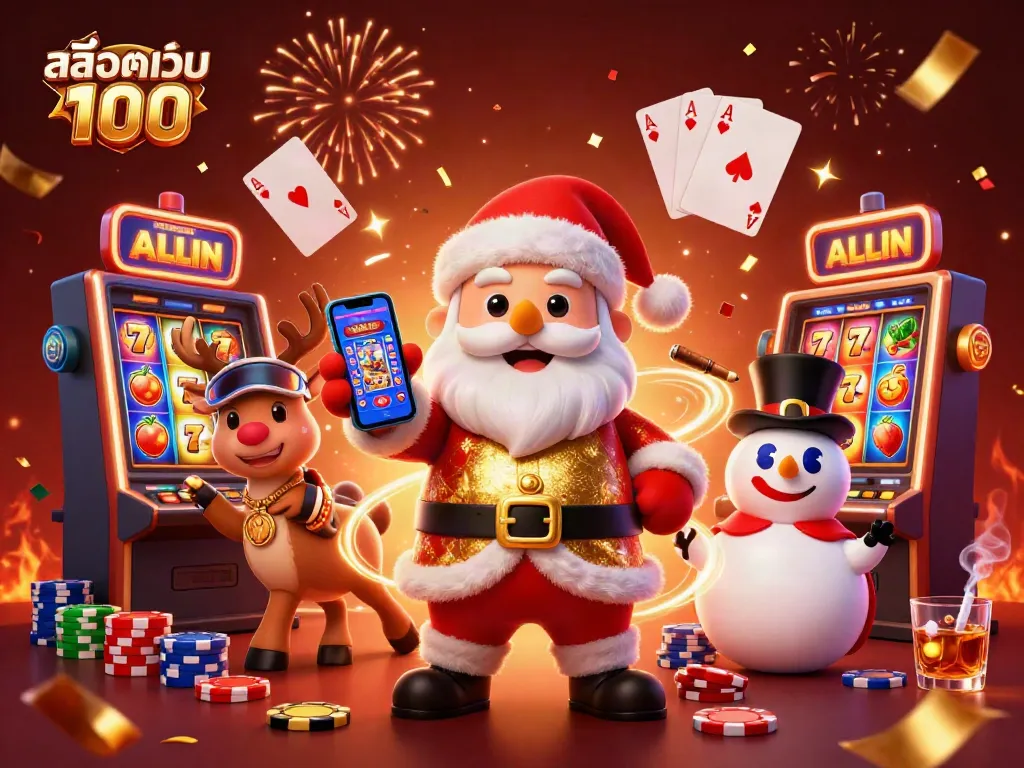 สล็อตเว็บตรง100 เล่นสล็อตสุดมันส์กับซานตาครอสและเพื่อนคู่ใจในคาสิโน