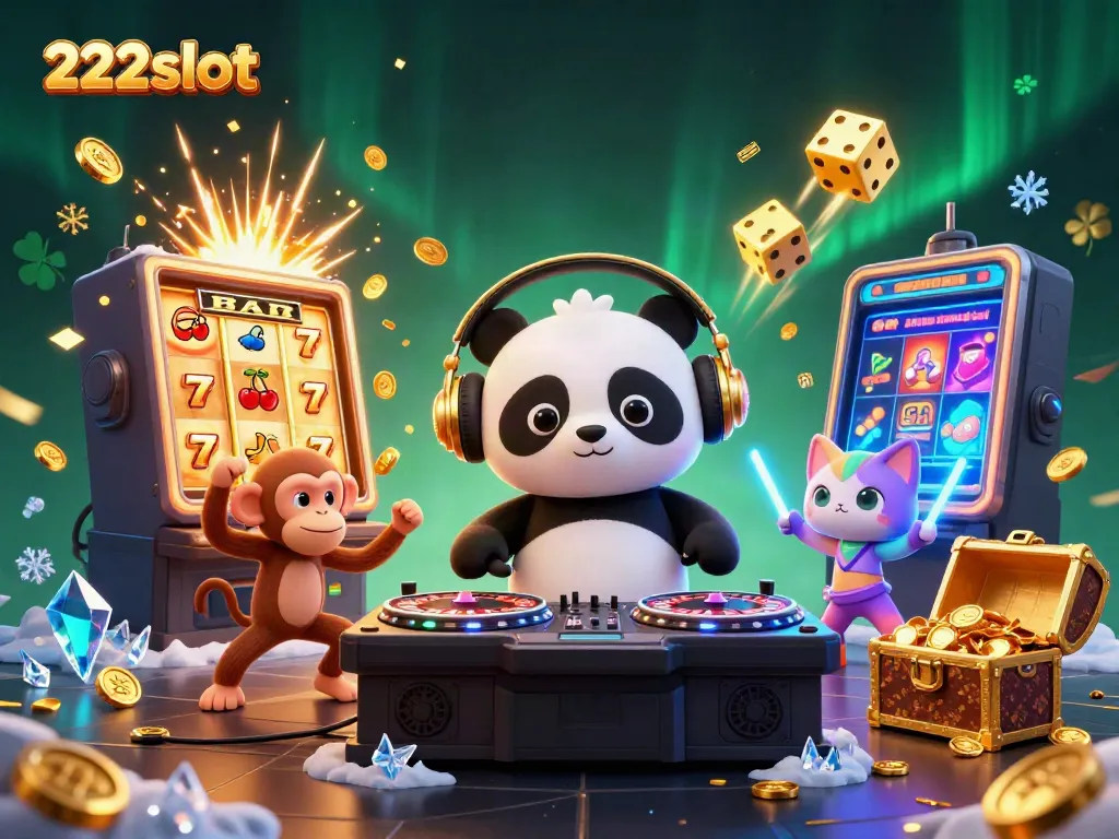 Menangkan jackpot di 222slot dengan mesin slot megah yang tumpah ruah koin.