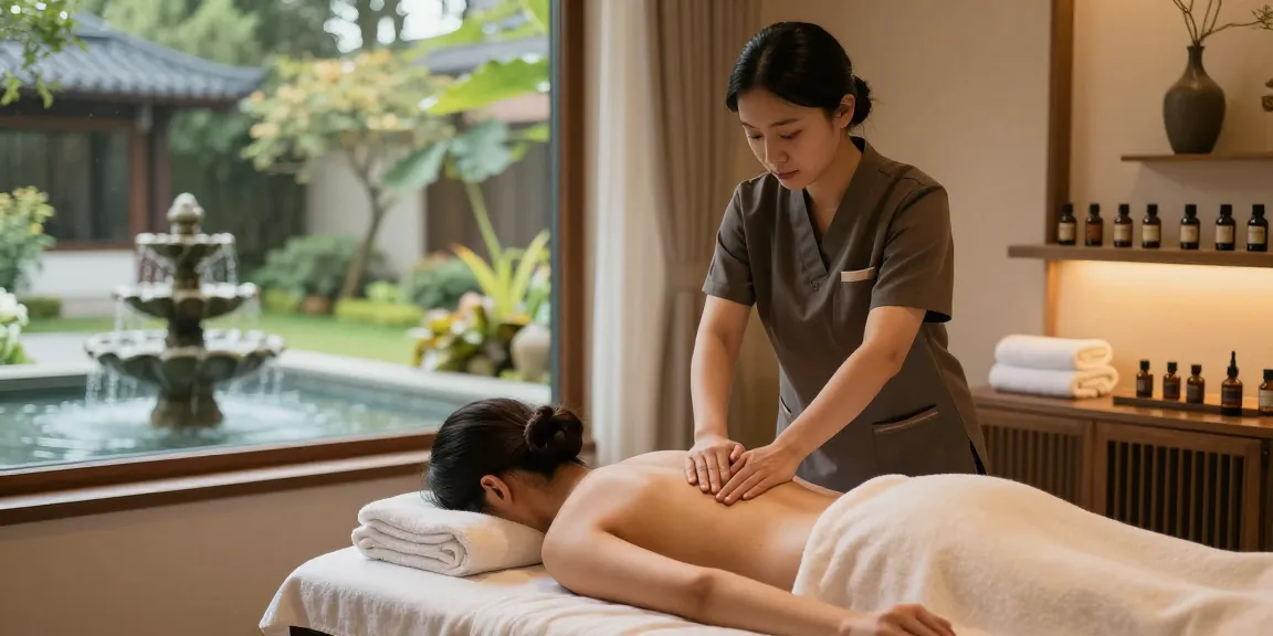 Swedish massage session showcasing therapeutic techniques in a tranquil spa environment.