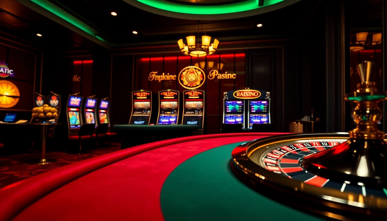 Découvrez l'excitation du casino en ligne argent réel France avec des machines à sous vibrantes et des tables de poker.