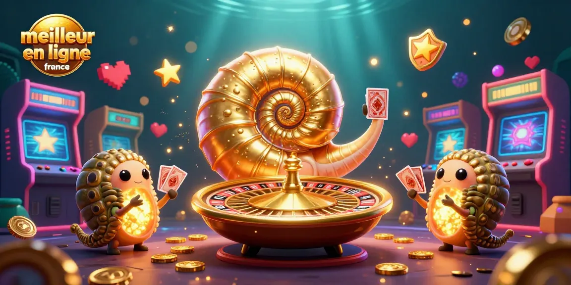 Profitez de l'expérience du meilleur casino en ligne France avec notre illustration colorée captivante.