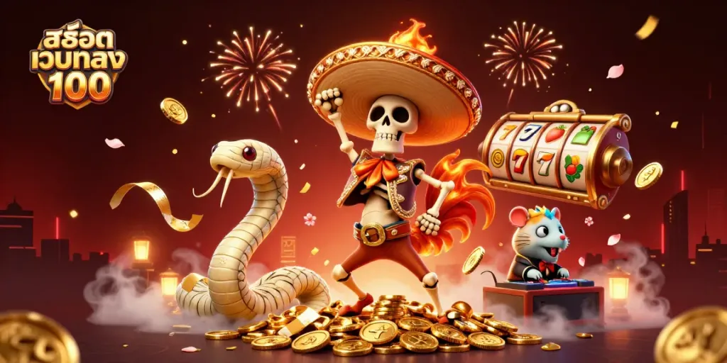 สนุกไปกับ สล็อตเว็บตรง100 ในฉากสุดมันส์ที่เต็มไปด้วยสีสันและเกมคาสิโน