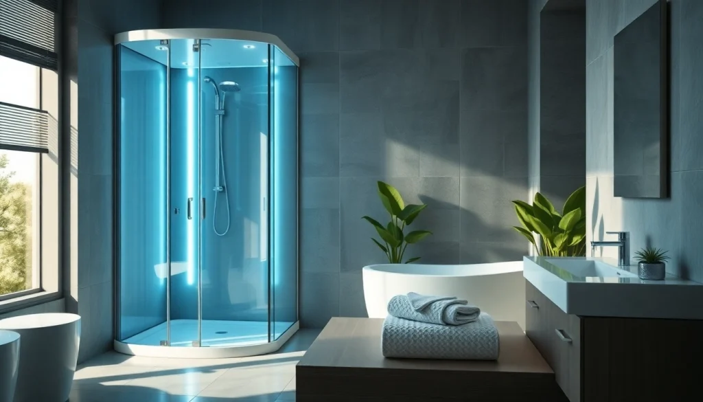 Admire the luxurious design of sirhona fr's modern bathroom elements.