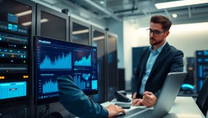 Highlighting the Best MSP for virtualization and storage in a professional office with advanced tech solutions.