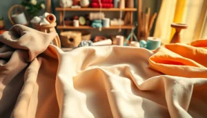 Katoenstoffen in verschillende kleuren en texturen, perfect voor creatieve projecten.