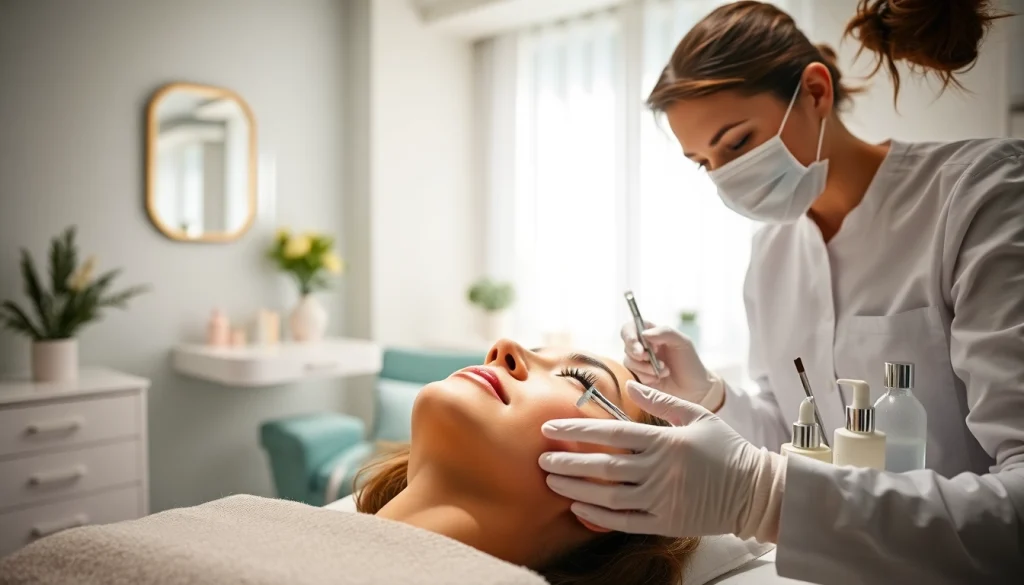 Receiving aesthetic care in Nyack with a focus on wellness and rejuvenation.