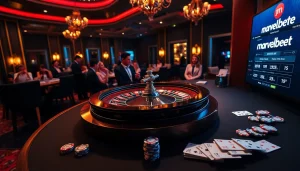Experience thrilling casino excitement at Marvelbet with a dynamic roulette game.