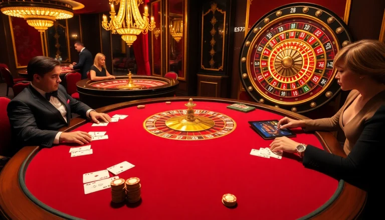 Trải nghiệm cảm giác hồi hộp khi chơi trên CG 79 App tại bàn casino sang trọng với poker và blackjack.