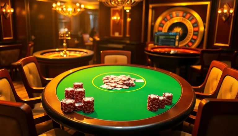 Experience thrilling gameplay at 79king with vibrant poker chips and an exquisite casino ambiance.