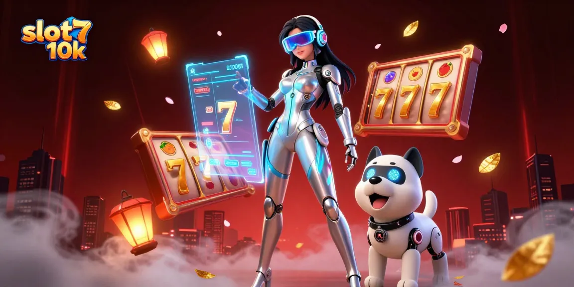 Engage in winning gameplay with slot 10k as dynamic 3D illustrations highlight thrilling casino action.