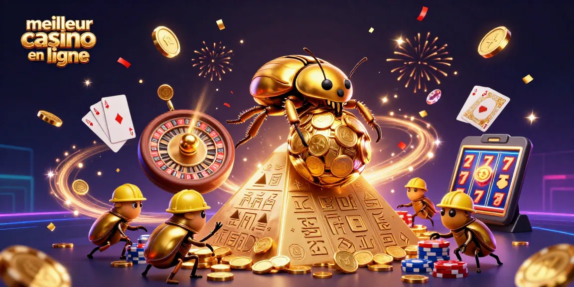 Jouer au meilleur casino en ligne pour gagner avec des pièces d'or et des jackpots éclatants.