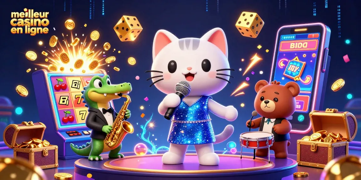 Découvrez le meilleur casino en ligne avec des personnages animés et des machines à sous étincelantes.