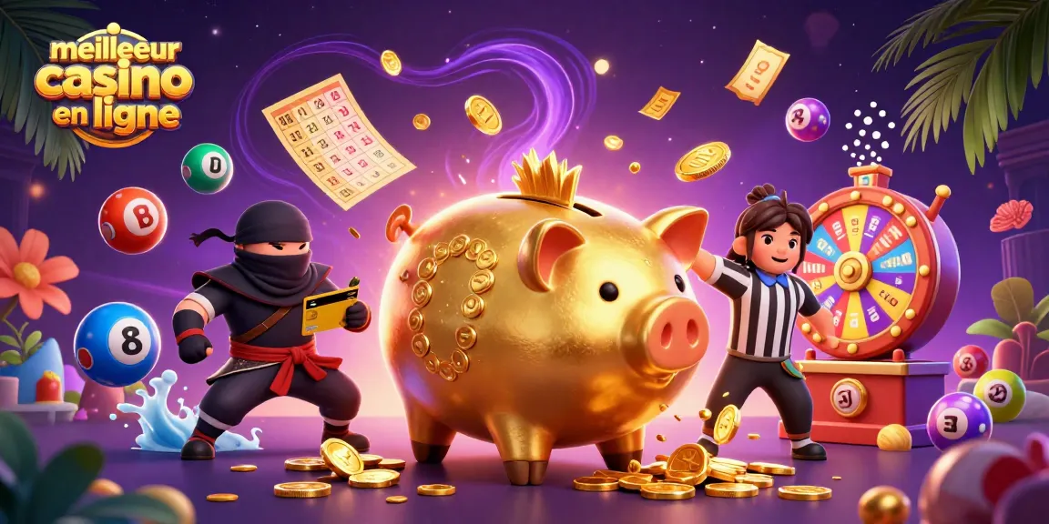 Vibrez avec le meilleur casino en ligne grâce à un combat entre un sumo en or et un ninja, rempli d'énergie.