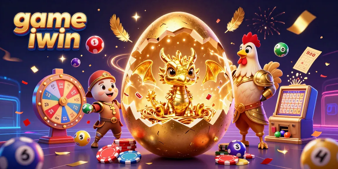 Experience the thrilling game iwin as a golden dragon emerges from a casino-themed setting.