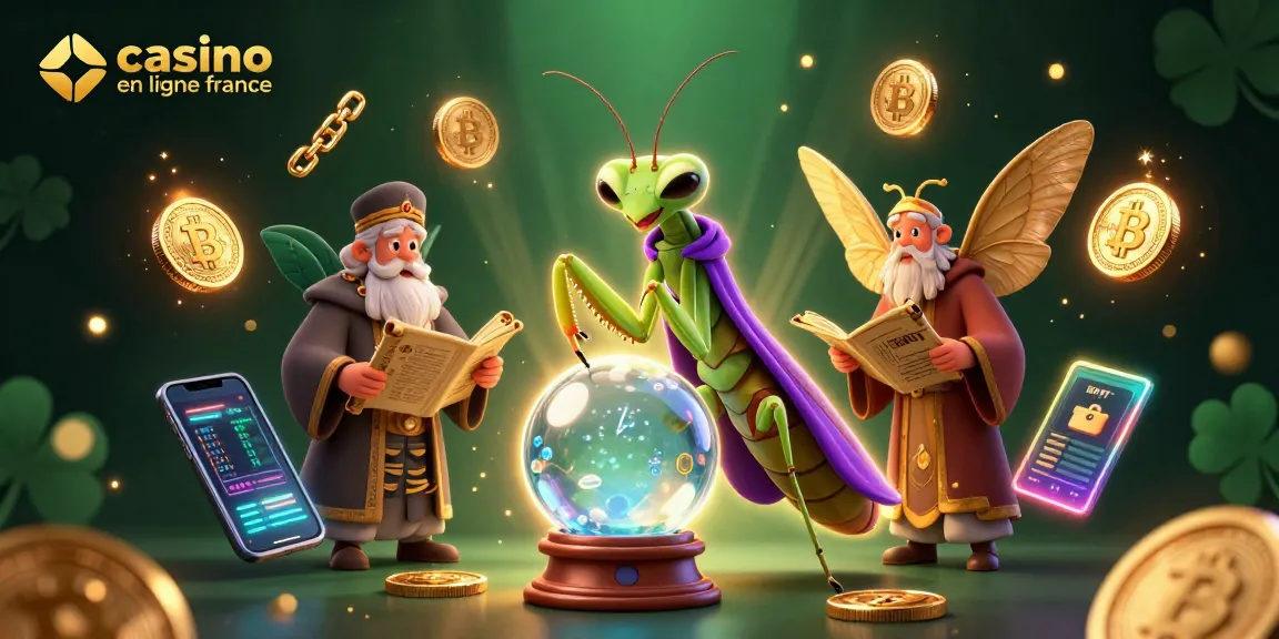 Vivez le frisson du casino en ligne en France avec cette illustration captivante et enchantée.