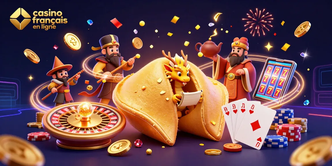 Explorez le monde du casino français en ligne avec une illustration 3D captivante.