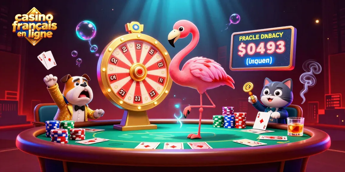 Prix révélés par un assistant chat dans une scène de jeu de casino français en ligne dynamique.