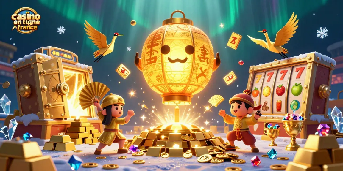 Découvrez le meilleur casino en ligne France avec des éléments de jeu et des caractères animés captivants.