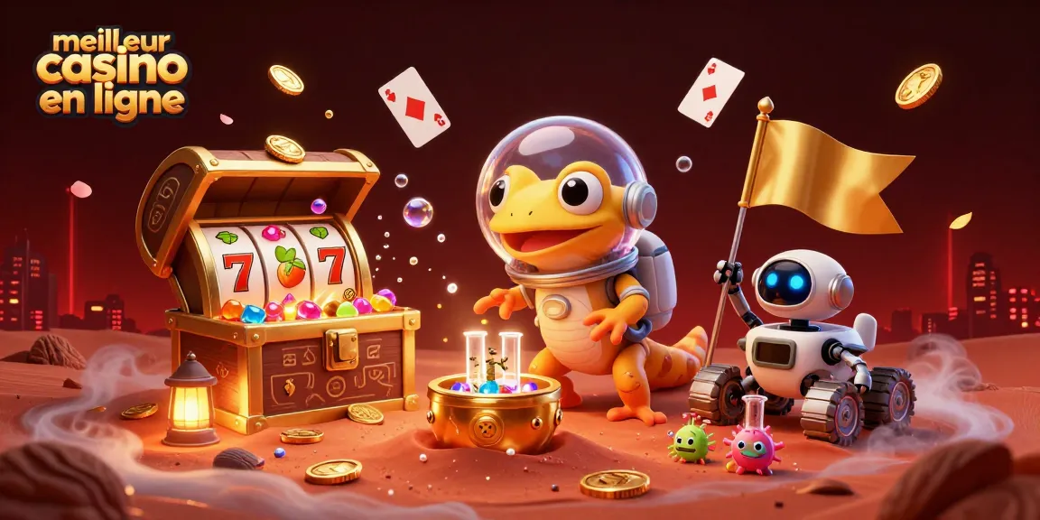 Gagnez au meilleur casino en ligne avec des machines à sous victorieuses et des lots dorés
